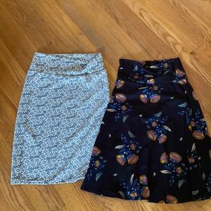 2 Lularoe skirts
